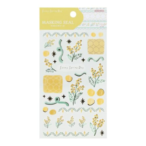 Sticker A Mimosa Sunny Spring Day pour une touche de poésie végétale
