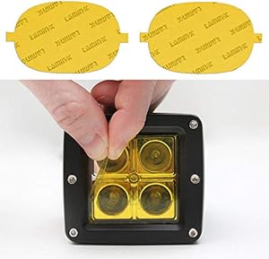 Lamin-x Custom Fit Yellow Fog Light Covers for Acura TL (07-08)