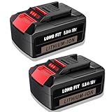 Ersatz Akku Kit kompatibel mit Einhell 18V, 2X 5,0 Ah Li-Ion Batterien, 75 min Ladezeit