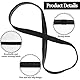 4 Stück Haarband Damen Männer Groß Sport Kinder Stirnband Dünn Haarbänder Antirutsch Elastische Jungs Für Laufen, Fitness, Yoga, Sport Haarband Kinder Schwarz Grau 20 × 1 cm