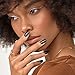 KISS imPRESS Color Press-On Manicure Fake Nails, All Black - Short & Square, Solid Black, Ready To Wear, Chip Proof, Smudge Proof, No Dry Time, Mini File & More | 30 Count (Pack of 2)