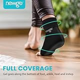 NEWGO Ankle Ice Pack for Injuries, Flexible Foot Ice Pack Hot Cold Compression Therapy Gel Ice Packs Ice Sock for Achilles Tendonitis, Plantar Fasciitis, Surgery, Sprained, Heel Pain - Image 5