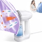 Vacuum Steamer for Clothes, 3500Pa Handheld Garment Steamer, 15 Min Steam