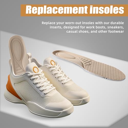 Image of Ultra-Light Insoles for Daily Shoes - Breathable Foam Replacement Inserts for Men & Women | Shock Absorption, All-Day Standing & Running Support(Women's US 6-10)