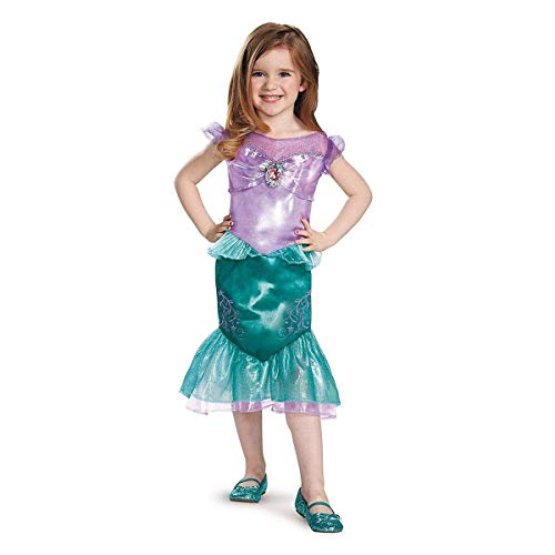 Costume Ariel pour enfant Disguise déguisement classique de la petite sirène pour fêtes