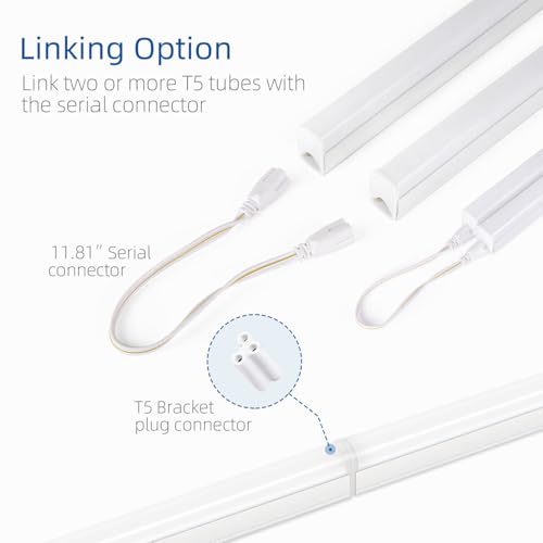 Image of LED Shop Light 3FT, 15W 6000K 1500lm (Pack of 2)