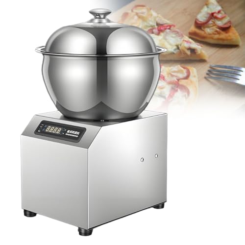 Mezclador de masa comercial, máquina eléctrica de masa, máquina de mesa independiente de acero inoxidable para restaurantes y panaderías