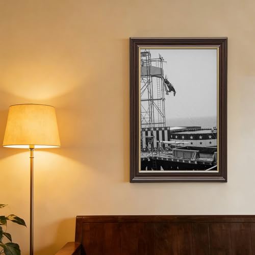 Impression sur toile vintage cheval plongeant petit format mur - 4