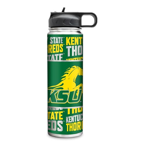 Rico Industries NCAA Kentucky State Thorobreds Standard 22oz Stainless Steel Tumbler with Lid - Great For Coffee, Tea, Water or Cocktails