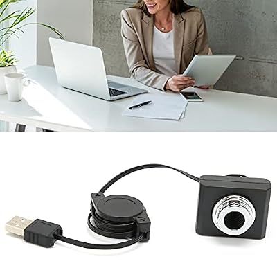 Webcam 480P Camera Automatic White Balance USB2.0 Computer PC Camera Portable Multifunctional Digital Webcam for Recording, Calling, Conferencing, Gaming