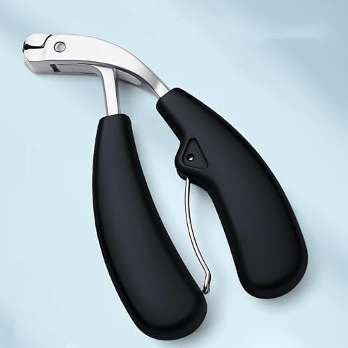1pc Professional Nail Clippers, Ultra Sharp Large Anti-Splash Fingernail Cutter, Long Handle, Stainless Steel Blade, for Men and Seniors, Wide Opening