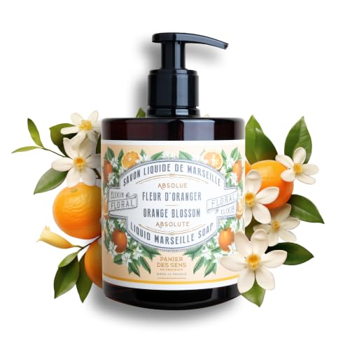 Image of Panier des Sens Orange Blossom Hand Soap and Lotion Set, 16.9 + 8.5 fl oz