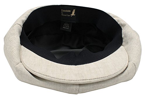 Emstate Irish Linen 8 Panel Applejack Newsboy Cap Made In Usa Many Colors (Royal) #TOP4