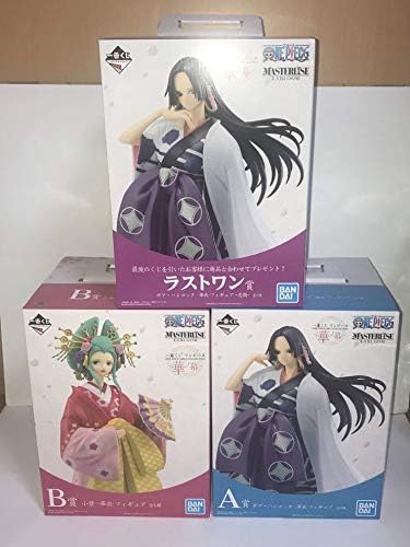 Amazon 一番くじ ワンピース Girl S Collection 華ノ幕a賞 B賞ラストワン賞セットボア ハンコック 恋顔小紫 華衣 フィギュア フィギュア ドール 通販