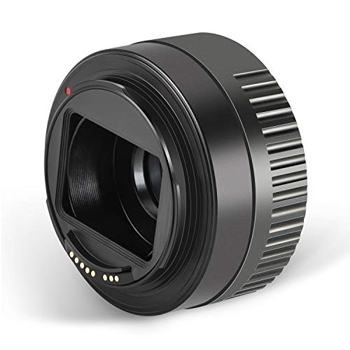 JINTU 2.0X Teleconverter Lens Auto Focus Extender for Canon EOS EF Telephoto Lenses and Cameras Metal Black