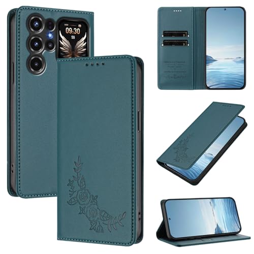�X�}�z�P�[�X �Ή��@�� for Oukitel C68 Plus �yRFID�u���b�N�z�y�J�[�h�z���_�[�t�����z �}�O�l�b�g�J�� �X�^���h�@�\�t���z�X�}�z�P�[�X Green