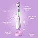 Brusheez Little Toddlers’ Sonic Toothbrush - Safe & Gentle Toothbrush for Ages 1-3 with Built-in, Light-Up 2-Minute Timer, Extra Brush Head, & Storage Base for First-Time Brushers (Lucky The Unicorn)