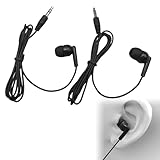 Rakiuty Cuffia A Singolo Cablato,Auricolare Cuffie Laterali,Earphone Singolo Cablato,Cuffie Con Filo In Ear Bass Pesante,Studio Di Studio Mono Auricolare