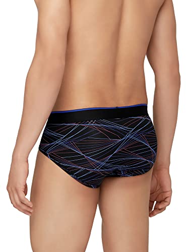 Image of XYXX Men's Uno Micromodal Regular Fit Solid Antimicrobial Briefs with No Marks Waistband (Pack of 2)