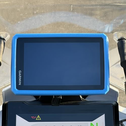 Coque Garmin Zumo XT3 Écran Fissuré Solution Protection Antichoc Moto Bleue