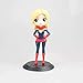 Gran serie de muñecas de muñecas de muñecas Negro Viuda/Capitán Marvel Marvel Series Figura de acción de PVC Colectible High: 14cm Anime Figure Decoración del hogar