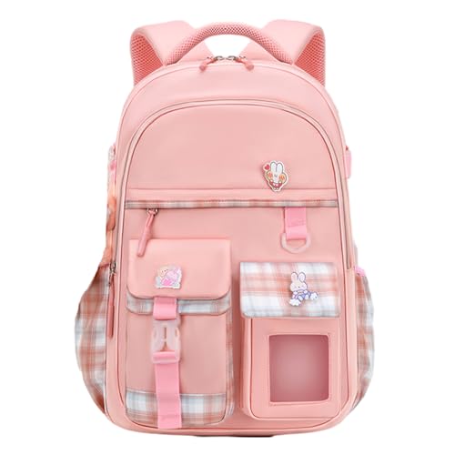 Sac à dos de dessin animé pour étudiante avec dossier aéré