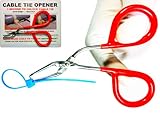 CABLE TIE OPENER | Patented | Only 1 SECOND To Unlock Cable Tie | Let's REUSE Zip Tie | Pocket-sized | Stainless Steel