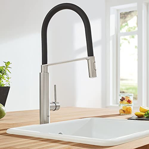 Grohe 31492Dc0 Concetto Professional Single-Handle Kitchen Faucet, Supersteel Infinityfinish #TOP7