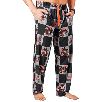 Dragon Ball Z Pantalones Hombre y Adolescente Pantalon Pijama Goku Verano Invierno Ropa Hombre Anime Ideas de Regalos (M, Multi) | Ya disponible en tu tienda friki favorita! En mundofriki.es!