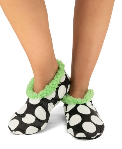 Image of Lazy One Fuzzy Feet Slippers for Women, Cute Fleece-Lined House Slippers, Cute Slipper Socks