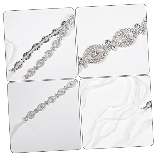 NOLITOY Bridal Rhinestone Belt for Wedding Dresses Elegant Sash for Bride Bridesmaid Stylish Waist Accessory for Formal Dress for Special Occasions4