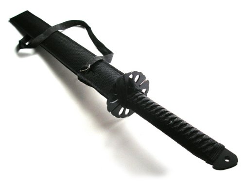 Kccedge Best Cutlery Source K1020-14P-SET 2Pc Combo Full Tang 28In Tanto Ninja Katana Twin Sword Machete W/Nylon Sheath + Black Chinese Engraved thumb #2