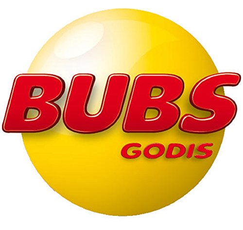 2 Bags x 90g of Bubs Godis Sur Skalle - Sur Skallar - Skulls - Sour - Fruit - Gelatine Free - Wine Gums - Candy - Sweets