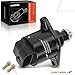 A-Premium Fuel Injection Idle Air Control Valve Compatible with Dodge, Jeep Vehicles - 1991-2003 - Dakota, Durango, Ram 1500, W150, Grand Cherokee, B2500 & More, Replace# 5003467AA, 53030450, 53030657