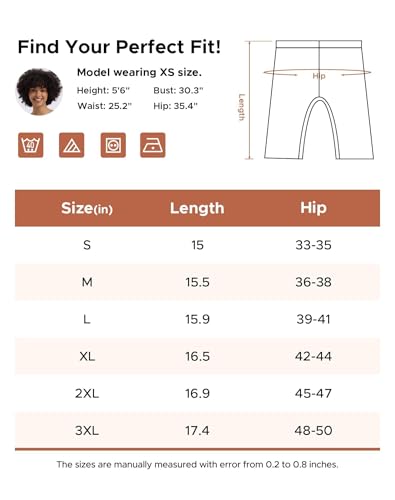 Image of INNERSY Womens Slip Shorts for Under Dresses High Waisted Bike Shorts 3-Pack