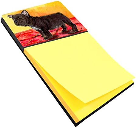 Caroline's Treasures SS8869SN French Bulldog Refillable Sticky Note Holder or Postit Note Dispenser, 3.25 by 5.5", Multicolor image 2