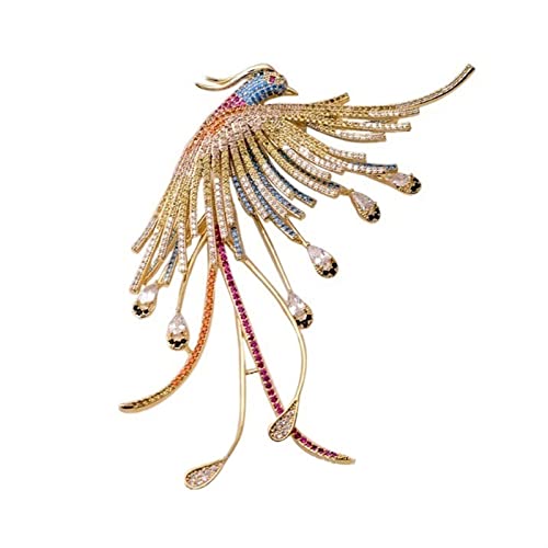 Broches de luxe rétro phénix parfaites pour illuminer vos banquets et fêtes