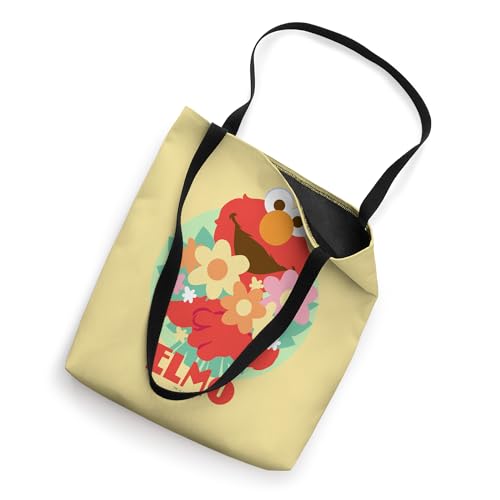 Bolso tipo tote de Sesame Street con Elmo y flores miniatura 2