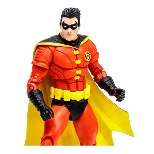 Mcfarlane Toys - Dc Multiverse 7In - Robin (Tim Drake Red Suit Variant) #TOP1