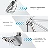 Gutter Cleaning Tools, 6.4FT Long Pole & Gutter Brush Included Gutter ...