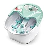 BIENESTAR EN CASA: La bañera, con una profundidad de 12,5 cm y una superficie de masaje, es apta para zapatos de hasta la talla 43 (UE)