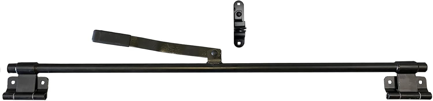 Class A Customs 55" Black Cargo Trailer Cambar Cam Bar Lock for Folding Ramp Door | Cargo Trailer Door | Toy Hauler RV Fold Down Door Lock