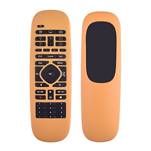 Silicone Protective Case Cover for Logitech Harmony Companion Remote/Logitech Harmony Home Control Case-Orange