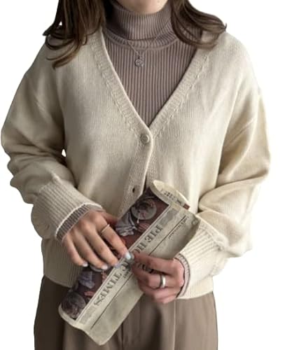 ［ウィゴー］ 【コンパクト】 カーディガン ショート丈 カーデ Vネック レイヤード 服 トップス アウター ス...