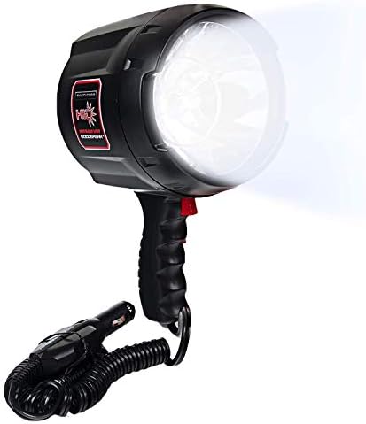 GOODSMANN TACTICPRO Powerful up to 2000 Lumen HID Spotlight/Floodlight Automotive/Garage/Emergency/Boating/Fishing/Hunting/Camping/Hiking/Patrolling Spotlight 9924-0011-06