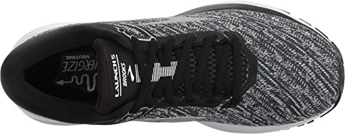Brooks Brooks Women's Launch 5 Black/Ebony/Primer Grey , 6