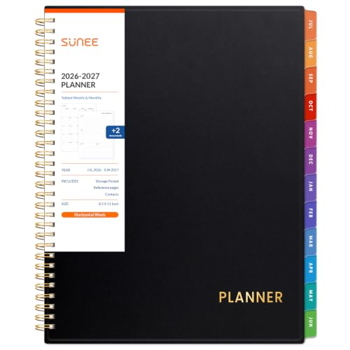 Top Links 1186 The Profit Dollar. Trump Gets The Fed He Deserves. Free Trade DSA. How Unmotivated Workers Cost Trillions. 7 SUNEE Academic Planner 2026-2027 – Weekly & Monthly Planner, July 2026 to June 2027, 8.5"x11", Thick Paper, Tabs, Pockets, Bookmark, Spiral-Bound, Student Teacher Organizer, Black