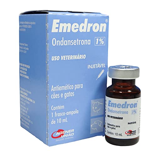 Emedron Ondansetrona 1% P/Cães e Gatos 10ml Agener