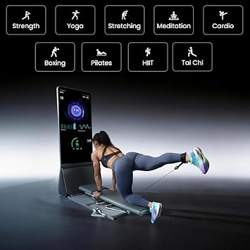 AEKE Smart Home Gym System- Fitness Mirror K1: AI-Powered All-in-One Fitness Machine for Full-Body Strength Training and Personalized Workouts