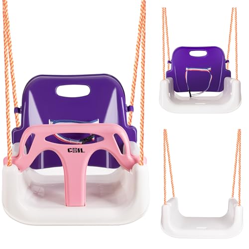 COIL Columpio Infantil 3 en 1 C0348 - Rosa